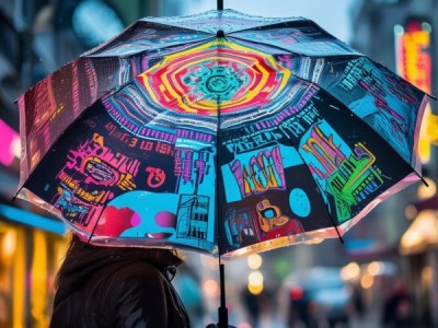 宣传的雨伞，让您的生活更美好
