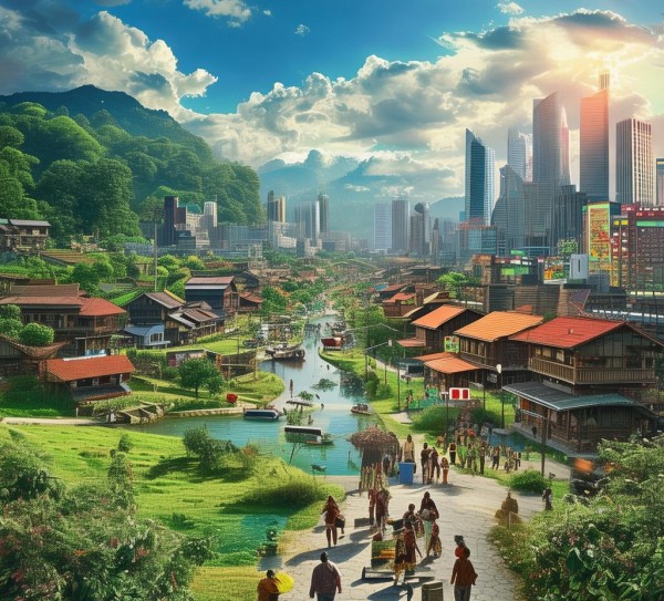 美丽乡村的广告与城市精神 美丽乡村的广告与城市精神